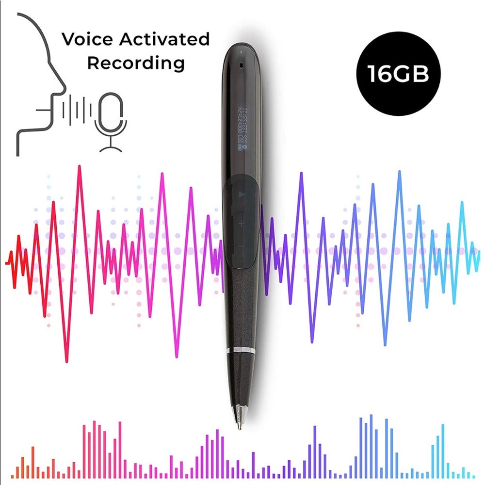 Digital Voice Recorder Pen.  MP3 playback 16gb